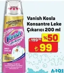 VANİSH KOSLA KONSANTRE LEKE ÇIKARICI 200 ML VANİSH KOSLA KONSANTRE LEKE ÇIKARICI 200 ML